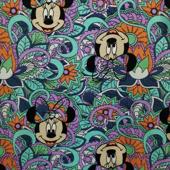 Lularoe Disney Minnie Mouse Simply Comfortable Floral Shirt Small - Picture 3 of 7